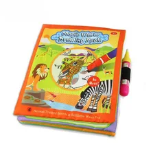 Водная раскраска коврик Животные ткань Магия воды Рисунок живопись книга Doodle книги детям ребенка раннего развивающие игрушки