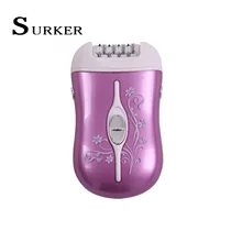 Lady Epilator Depilacion Skin-friendly Rechargeable women Depilatory Hair Remover for Female Leg Full Body Use Beauty Tools