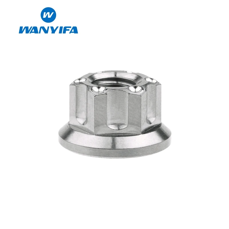 

Wanyifa Fancy Rear Axle Titanium Nut M6 for Bicycle Stem Bike Part