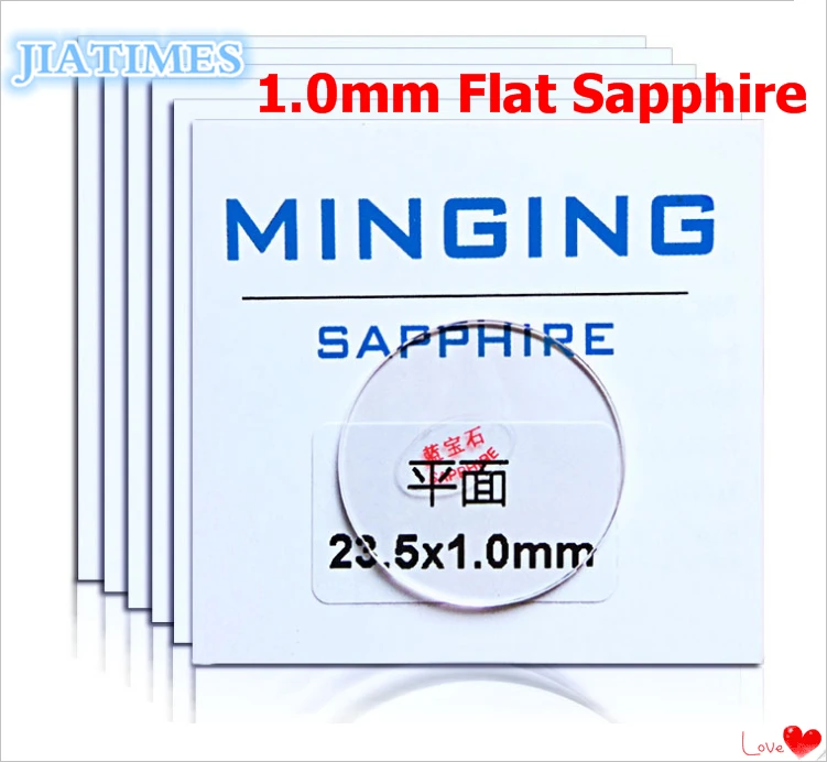 1 шт 1,0 мм 27~ 36,5 мм плоское сапфировое стекло/хрусталь для ремонта часов часовщиков, инструменты для часов
