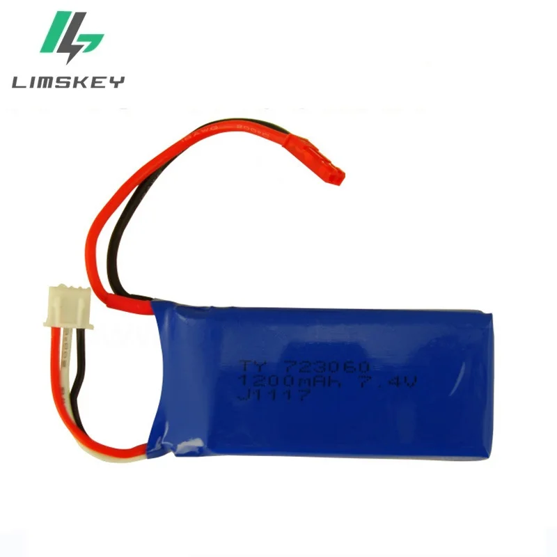 7 4 V 1200mAH WLtoys V353 V666 удаленные аксессуары для квадрокоптера литиевая батарея 723060 Lipo