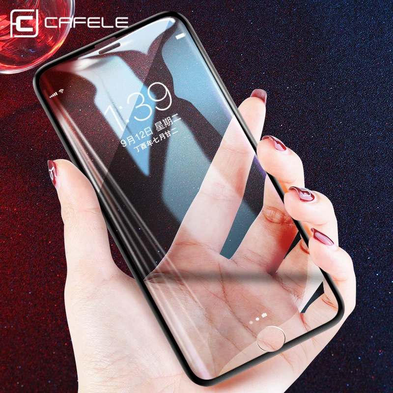  CAFELE Gehärtetem Glas Für iphone 6 6s 7 8 plus 3D rand vollen abdeckung Screen Protector Für iphon