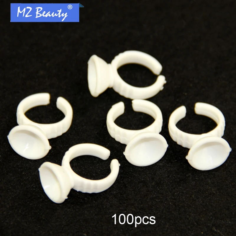 

100pcs Permanent Makeup Easy Ring Ink Holders Caps without Separated caps holder free shipping