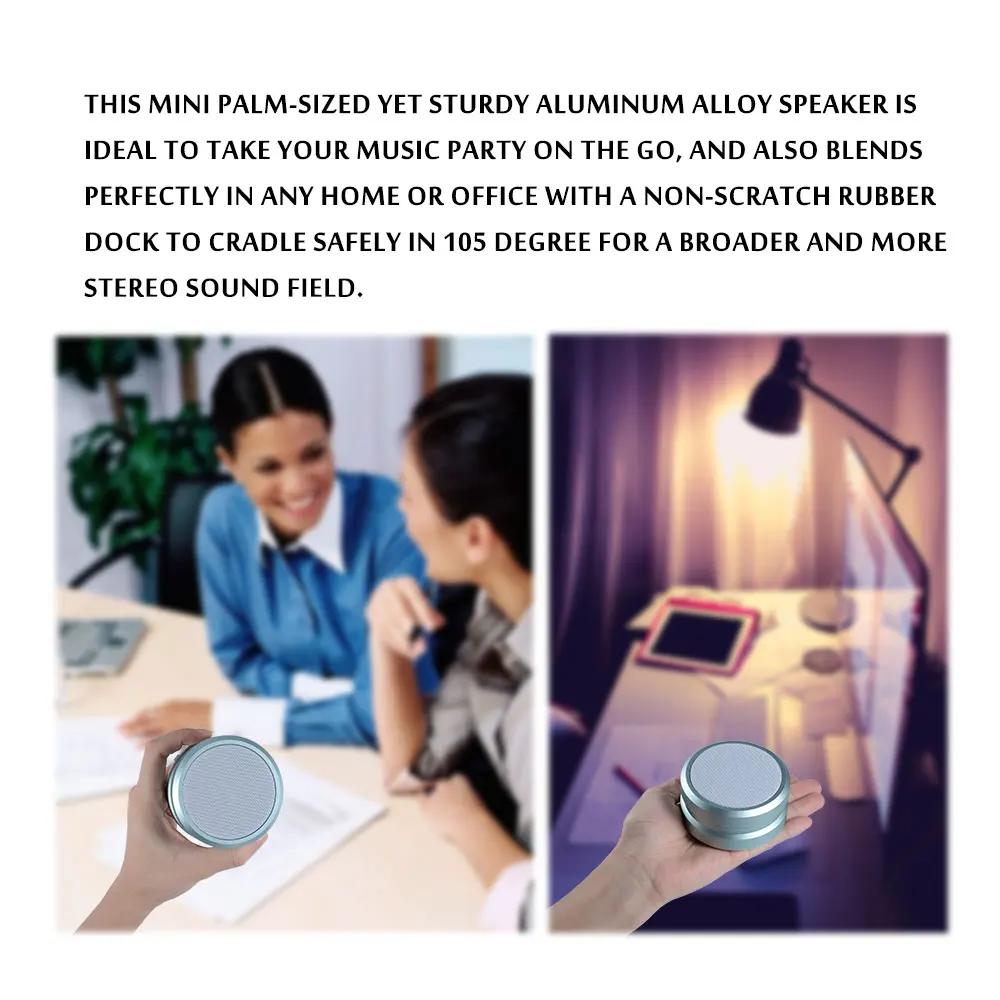 JKR-5 IPX7 Waterproof TWS True Wireless Stereo Mini Bluetooth Speaker (12)