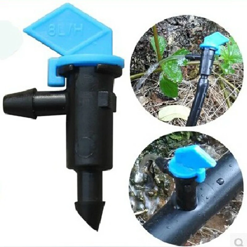 20 pcs High Quality 8L Detachable Irrigation Water Dropper Gardening Greenhouse Drip Irrigation Parts Water Removable