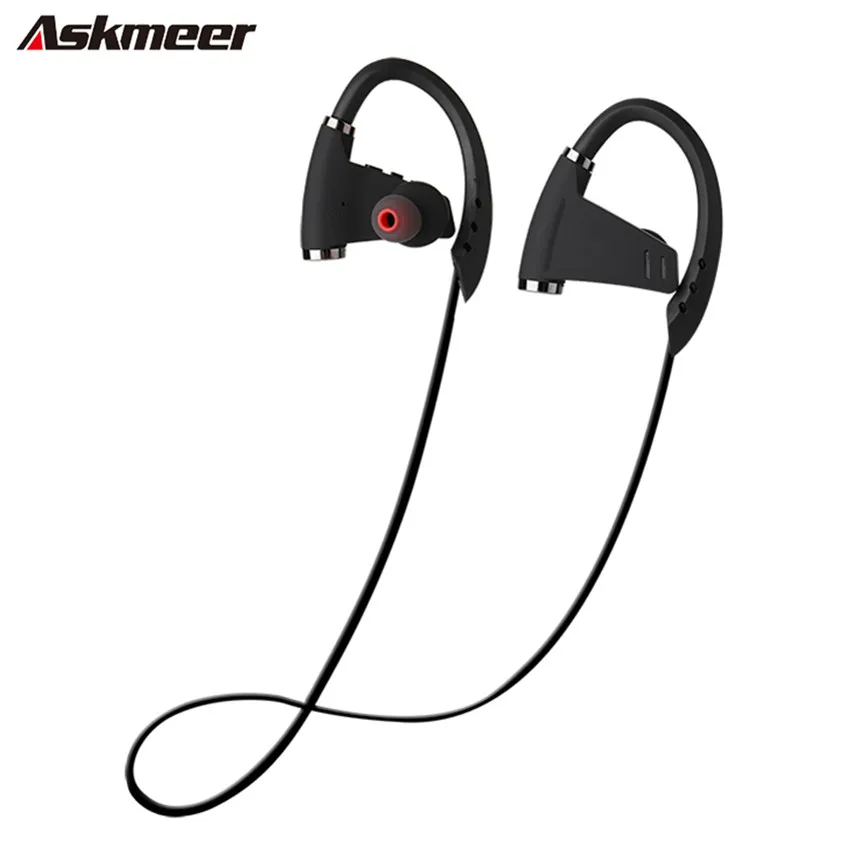 Askmeer U9 Bluetooth гарнитура Стереонаушники Водонепроницаемые Спортивные Для бега CSR