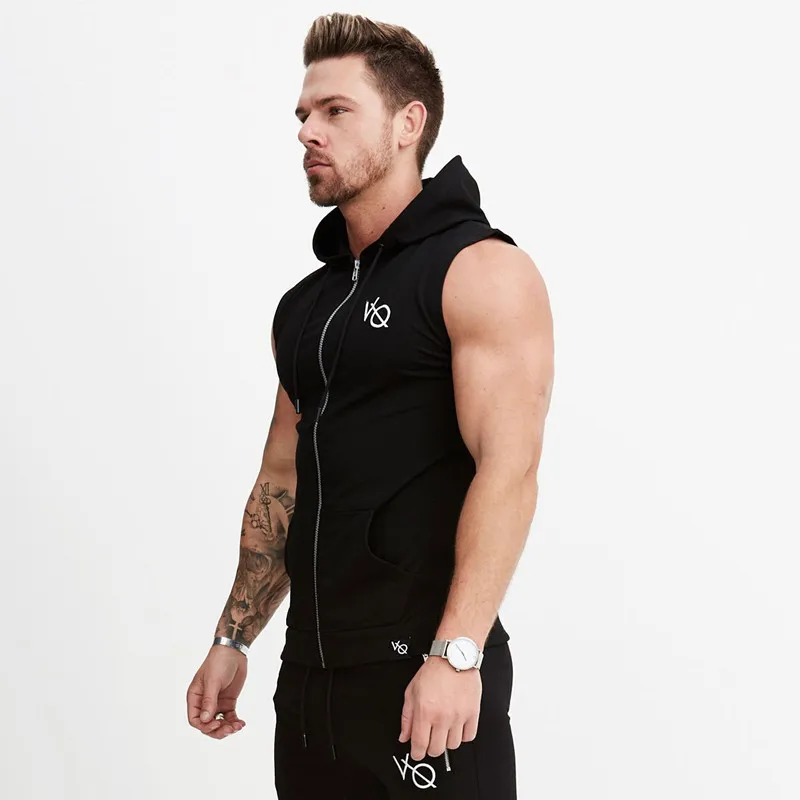 New brand Two Piece Set Men Sleeveless Tank Top+Shorts Men's letter print Tracksuits Causal Sportswear Tops Short Trousers set