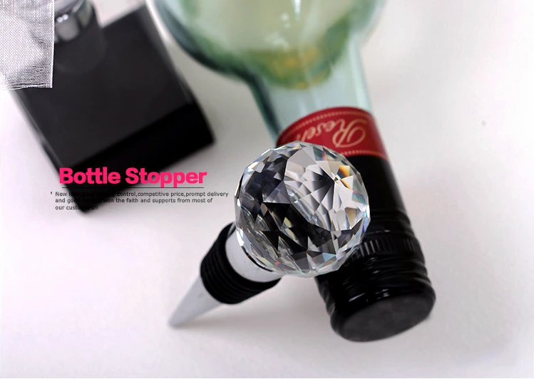 Fast Delivery Factory Directly Sale Vineyard Collection Crystal Ball Design Wine Stoppers Wholesale | Дом и сад