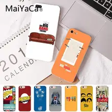 Maiyaca The Big Bang Theory Coque Shell чехол для телефона iPhone 8 7 6 6S Plus X XS MAX 5 5S SE XR 10 Fundas Capa