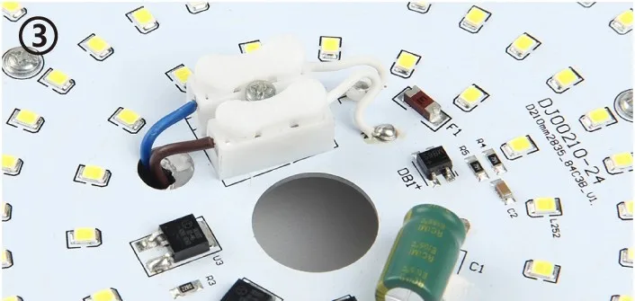 Chip de Led Lâmpada do Teto Fonte de Corrente 40 Placa Branco - Warm Iluminação Branca Alternada 220 v 240 9 w 15 24 35 13 ac led chip