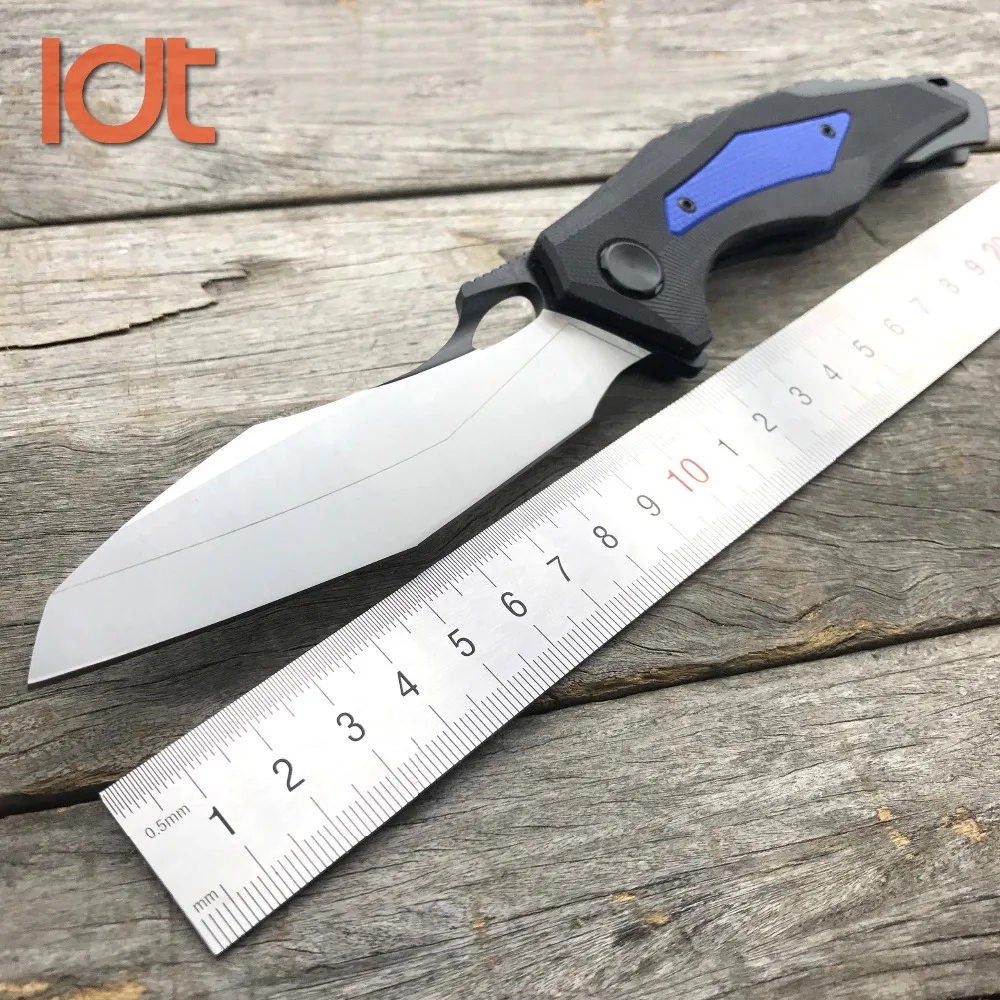 

LDT ZT0427 Folding Knife CTS XHP Blade G10 Handle Camping Utility Survival Pocket Knives Outdoor Military Tactical Knife Tools
