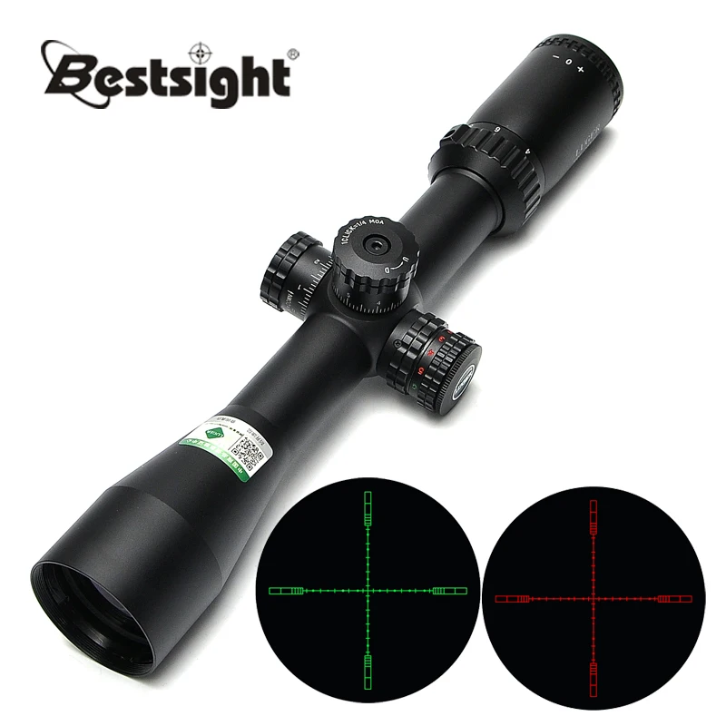 

LUGER HR 4-16X44 SFFFP Riflescope Huting Sniper Rifle Scope Red&Green Hawke Reticle Tactical Scopes Luneta Para Rifle