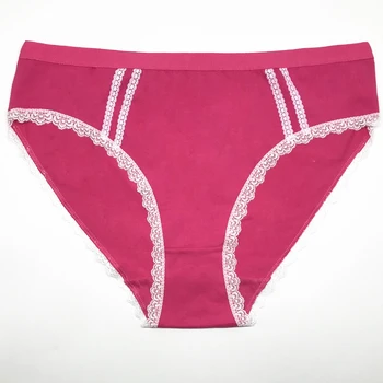 

Lot of 12 2XL 3XL 4XL Plain High Rise Lady Panties Spandex Laced Cotton Mama Size Brief Big Size Women Underwear Wholesale Pants
