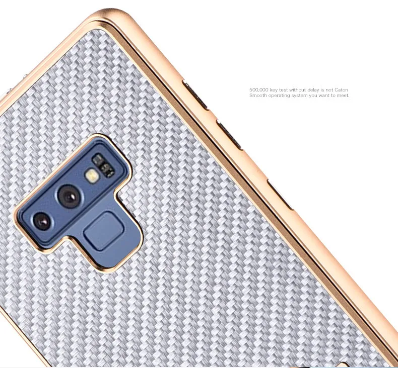 Чехол для Samsung Galaxy Note 9 роскошный металлический алюминиевый бампер защитные чехлы