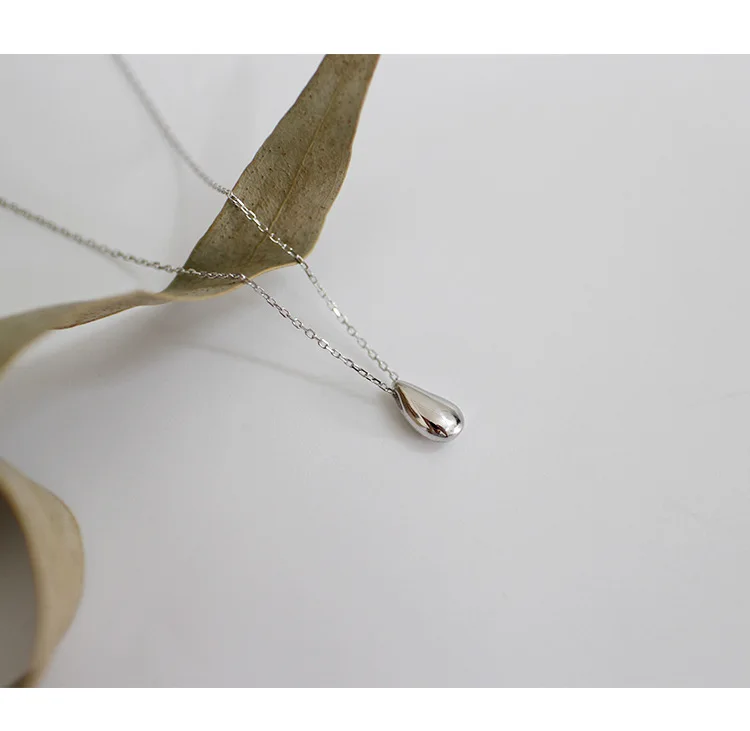 SHANICE гладкое ожерелье с подвесками-кубиками для женщин короткое милое эффектное ожерелье чистое 925 пробы Серебряное ювелирное изделие