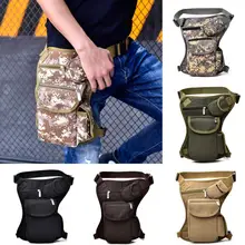 Мужская однотонная холщовая однотонная набедренная сумка для верховой езды, поясная сумка для мужчин, cangurera para la cintura L* 5