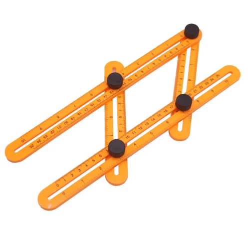 

CO-50 colors Measuring Instrument Angle-izer Template Tool Four-Sided Ruler Mechanism Slide Ruler