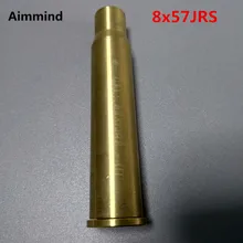 CAL 8X57 отверстие прицеливание с помощью коллиматорного прицела латунный материал Картридж красный лазерный Диаметр Sighter для охотничьего ружья наружные аксессуары