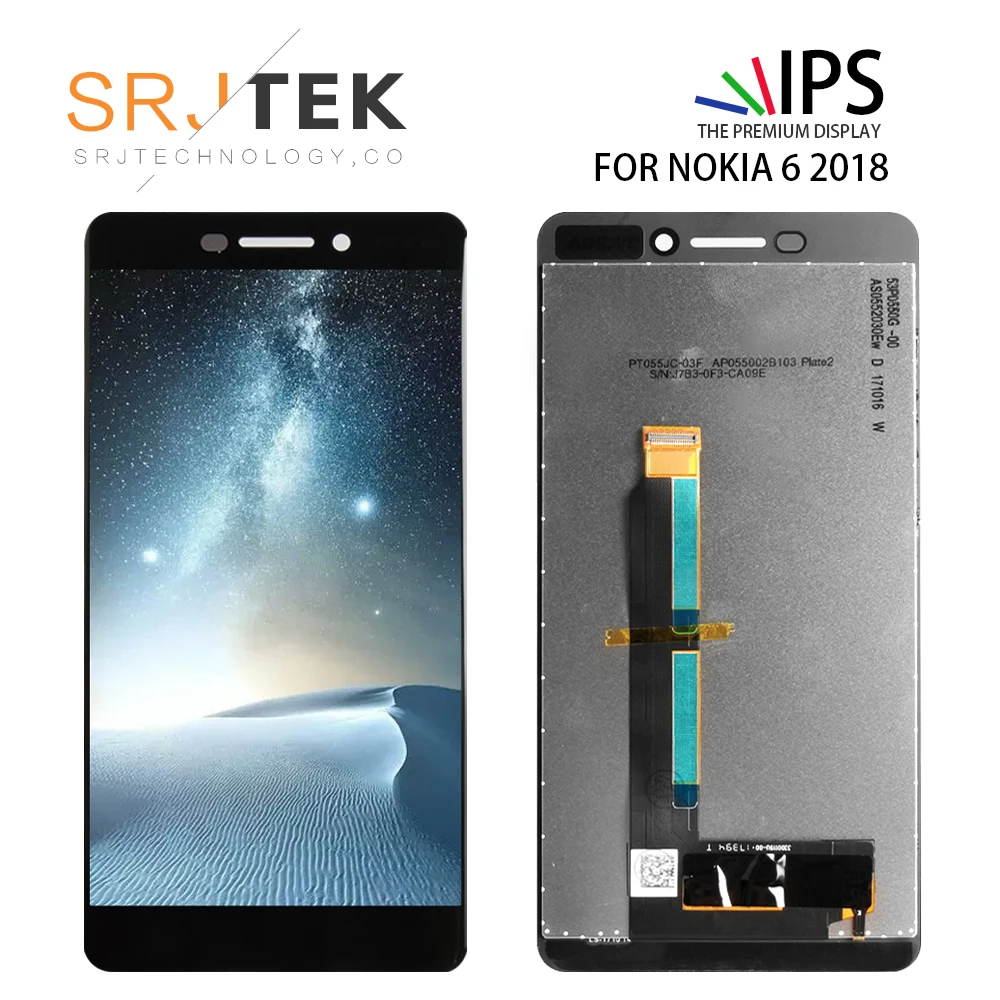 

5.5" LCD For NOKIA 6 II 2018 Display Touch Screen Digitizer Assembly Replacement For NOKIA 6 II 2018 TA-1045 TA-1050 Lcd Display