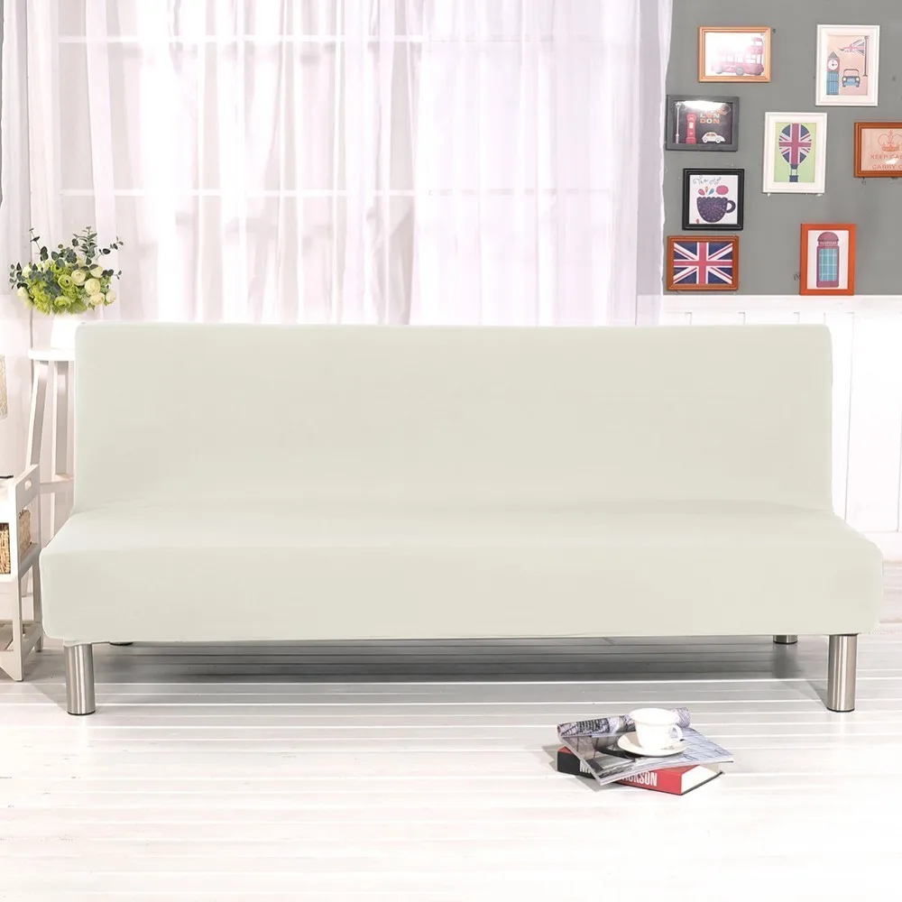 180-210 см Дешевые универсальные чехлы для дивана, складные эластичные Чехлы для дивана без подлокотника, складные Чехлы для дивана-кровати