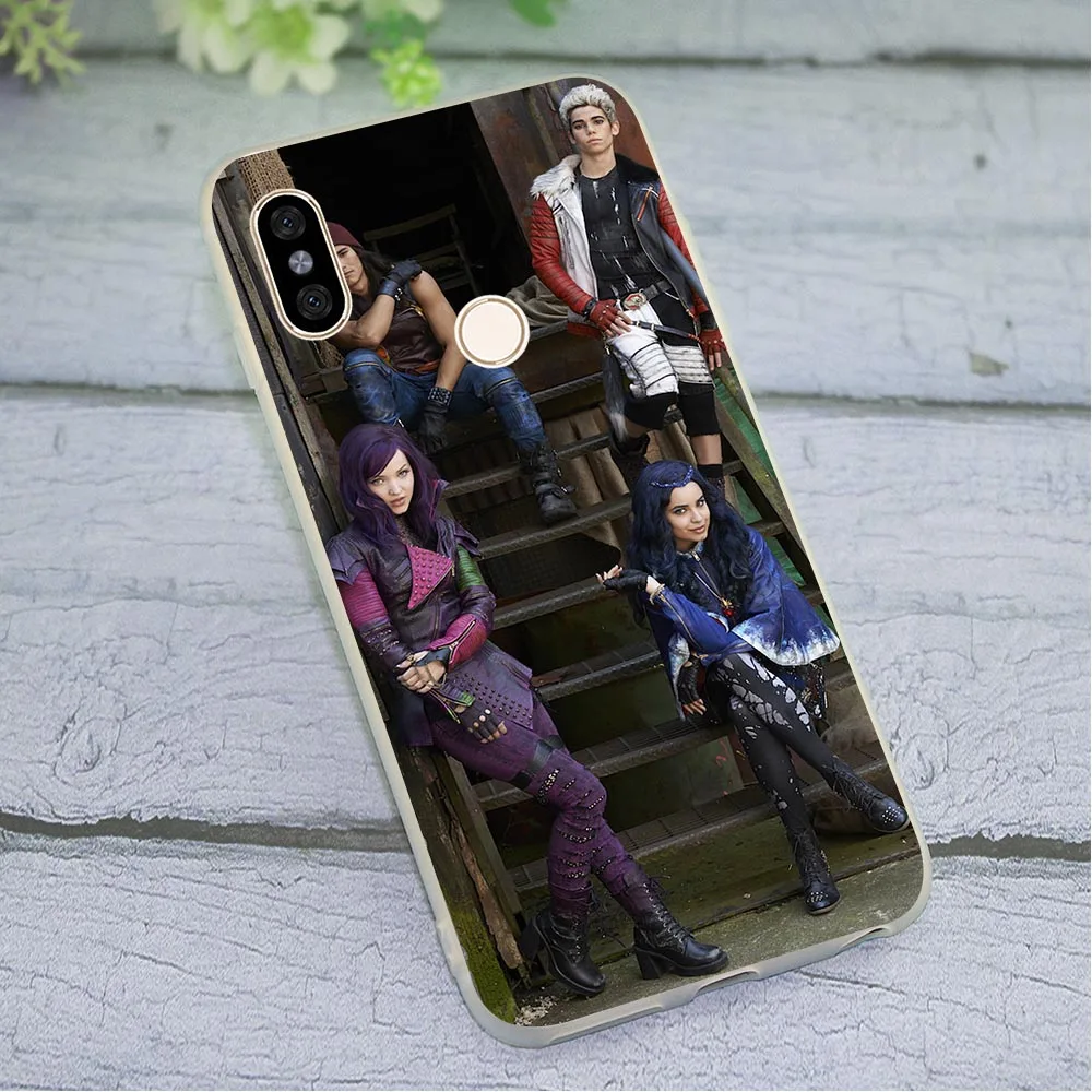 

Soft TPU Silicone Cover for Xiaomi Mi 8SE Descendants Phone Case for Redmi 9 4X 4A 5 5A Plus 6 Note 4 7 Pro A1 A2 Lite 8 SE