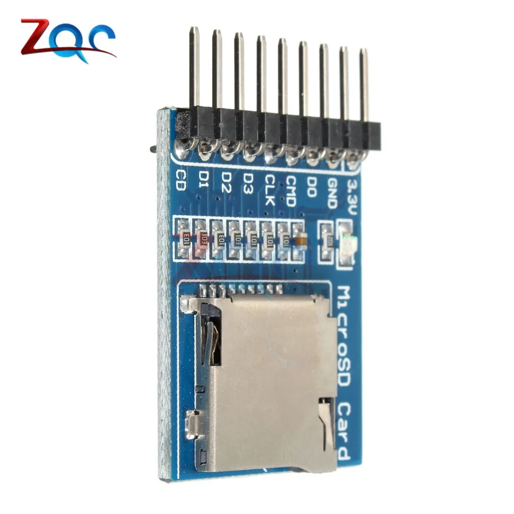 Micro SD TF кардридер чтение и запись модуль памяти плата для Arduino 9 Pin Pin|board for arduino|board