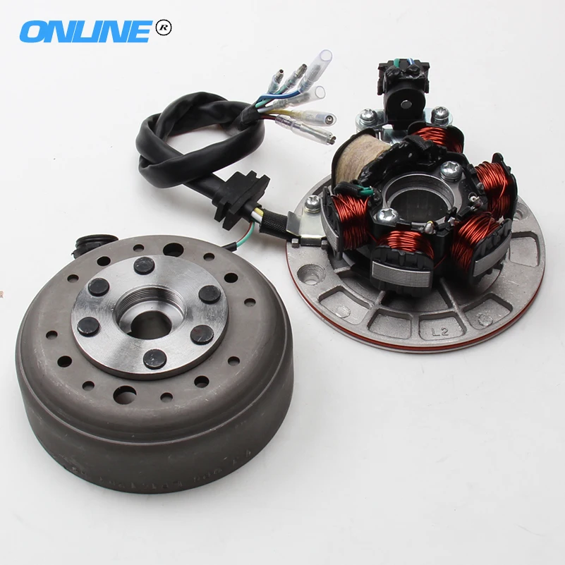 

Free Shipping High Performance Racing Magneto Stator Rotor Dirt Bike LF for Lifan 140cc CDI Use for motorcycles accessories