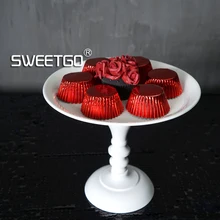 8 дюймов белые свадебные принадлежности подставки для пирога торт лоток для свадебного украшения выпечки дома инструменты День рождения десерт лоток