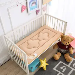 Мягкие дышащие детская кровать коврики деревьев новорожденных кроватки спальный коврик Bebe Creeper кроватка белье для коляски татами ковры