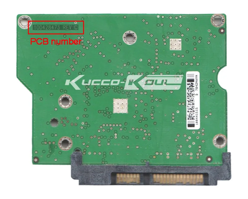 

hard drive parts PCB logic board printed circuit board 100428473 for Seagate 3.5 SATA hdd data recovery hard drive repair