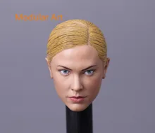 1:6 scale Female Figure accessories Kristanna Loken Female Terminator T-X head shape carved for 12″ Action figure doll
