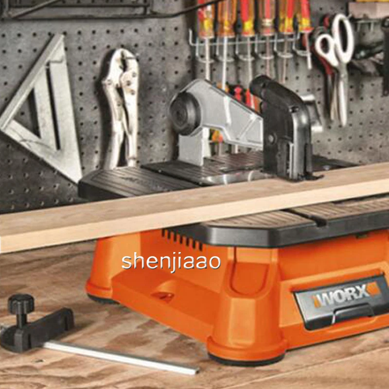 Multi-function Table Saw WX572 Jigsaw Chainsaw Cutting Machine Sawing Tools Woodworking 650W Domestic Power Tools 220V 1PC