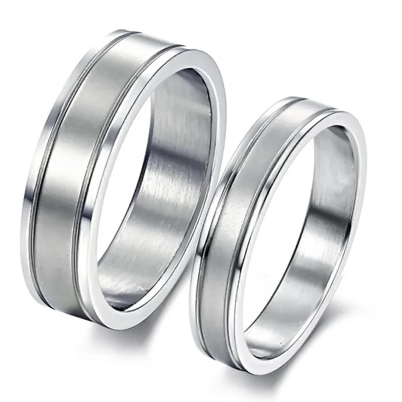 Buy Titanium Couple Ring For men women 2015 New