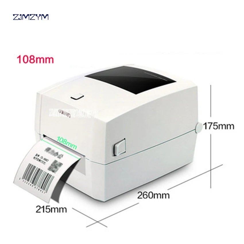 Printers DL 888D quality thermal printer brand label design printer USB Interface Self adhesive