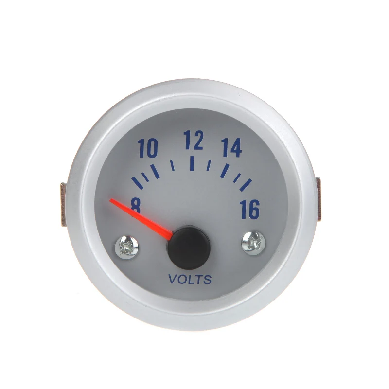 

Car Voltmeter Gauge Voltmeter for Auto Car 2" 52mm 8-16V Blue Light Top Quality