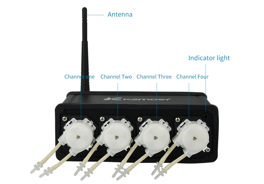 Kamoer F4 мини перистальтический насос аквариумный дозирующий насос микро водяной насос/Аквариум/с Wi-Fi управлением