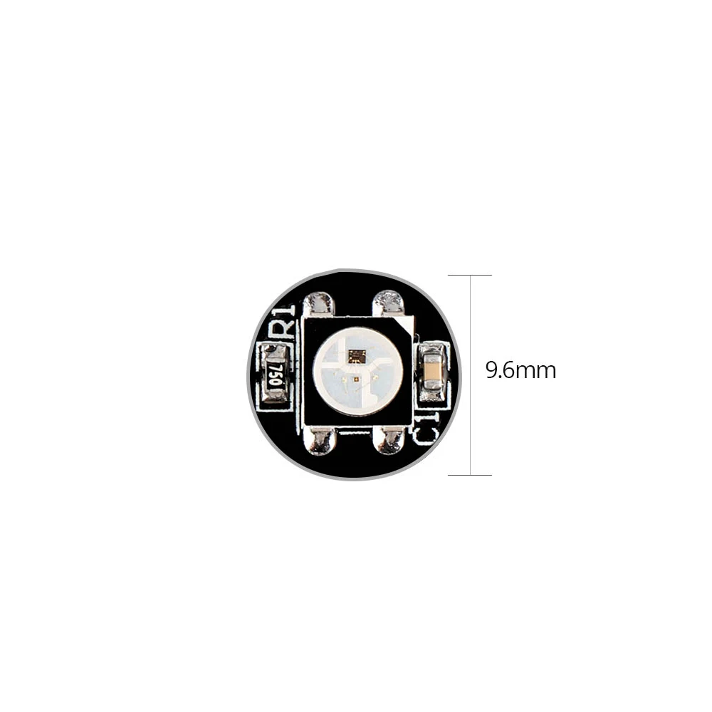 1 шт. WS2812B IC 5050 RGB светодиодный кольцо 1Bit 8Bit 16Bit 24Bit 35Bit 45Bit ws2812 пикселей светодиодный модуль полноцветной приводить в огни - Цвет: 1led