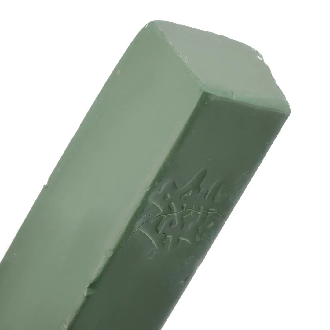 Metal Brass Grinding Abrasive Buffing Polishing Soap Compound Paste Wax Bar White/ Green 105mm*34mm*25mm