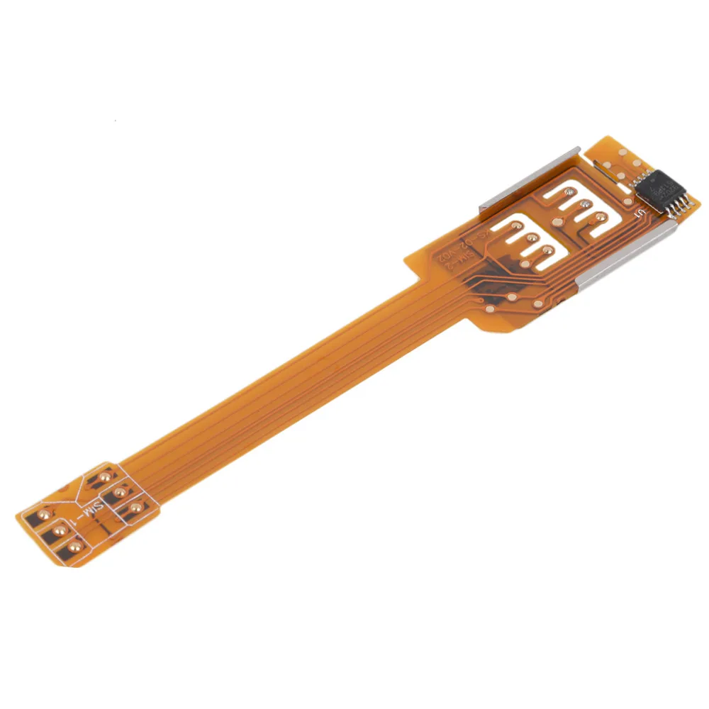 

Mobile Phone Double Dual SIM Card Adapter Use Two SIM for Samsung Galaxy