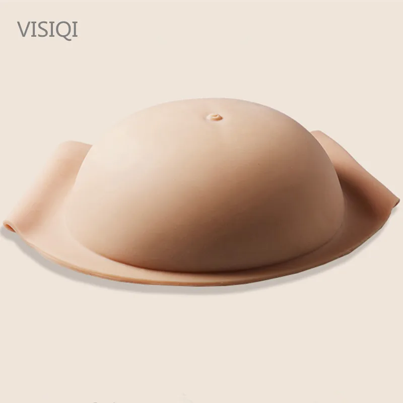 VISIQI 6000 г/шт. два цвета Близнецы искусственный детский животик силиконовый живот