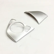 For Honda City Sedan 2014 2015 2016 accessories car Styling ABS Chrome Car Steering wheel Button frame Cover Trim