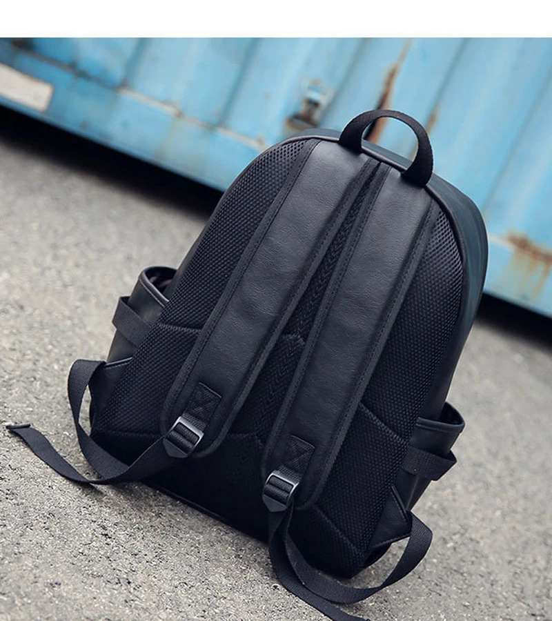 СКИОНЕ кожаный повседневный школьный рюкзак для подростков путешествия