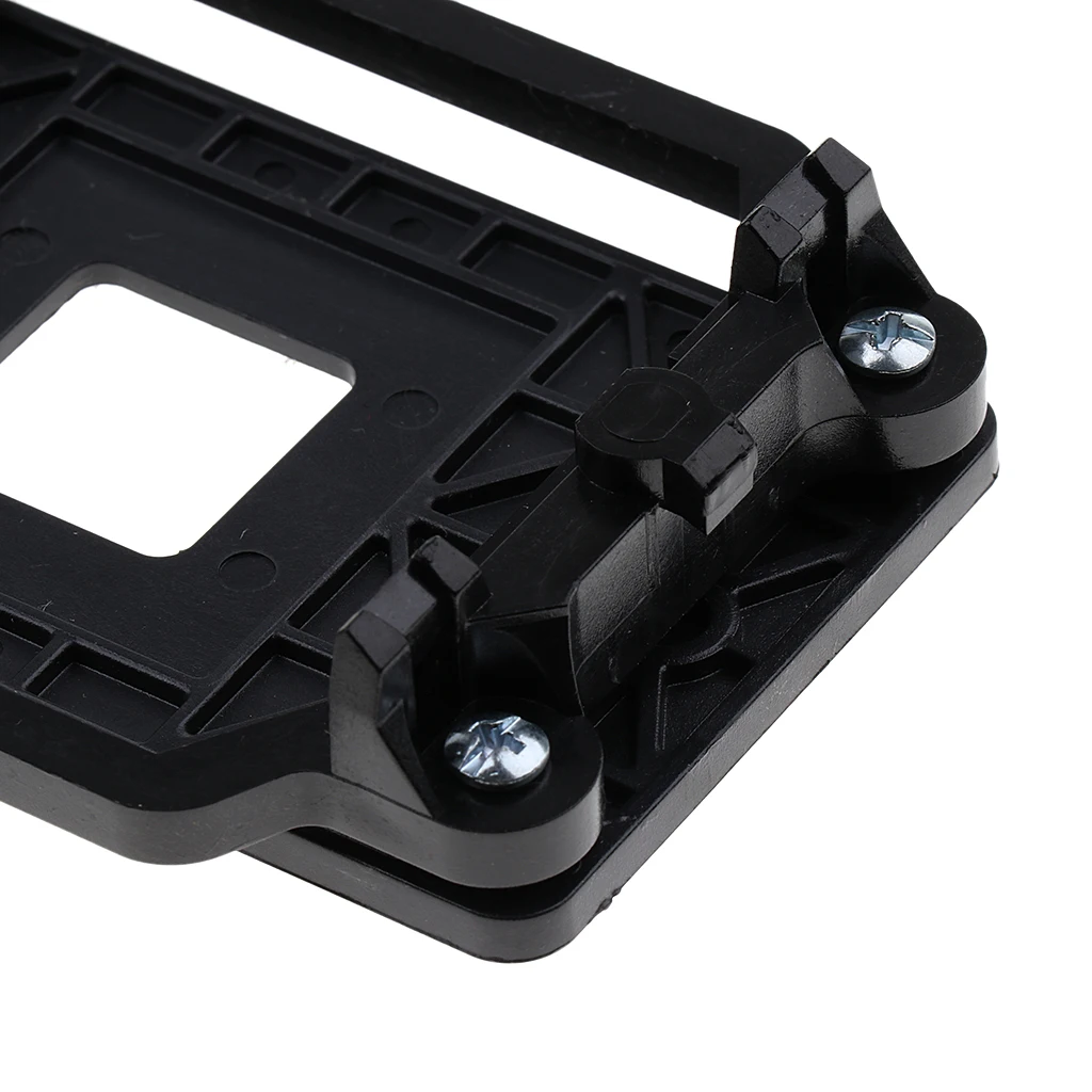 Black CPU Cooling Fan Bracket Base Stand for AM2 AM3 Socket with Back Plate