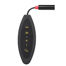 Портативная ультрафиолетовая мини-лампа на 4 ГБ MP3 музыкальный плеер IPX8 Водонепроницаемый спортивный музыкальный плеер с наушниками fm-радио клип дизайн для плавания для бега для дайвинга