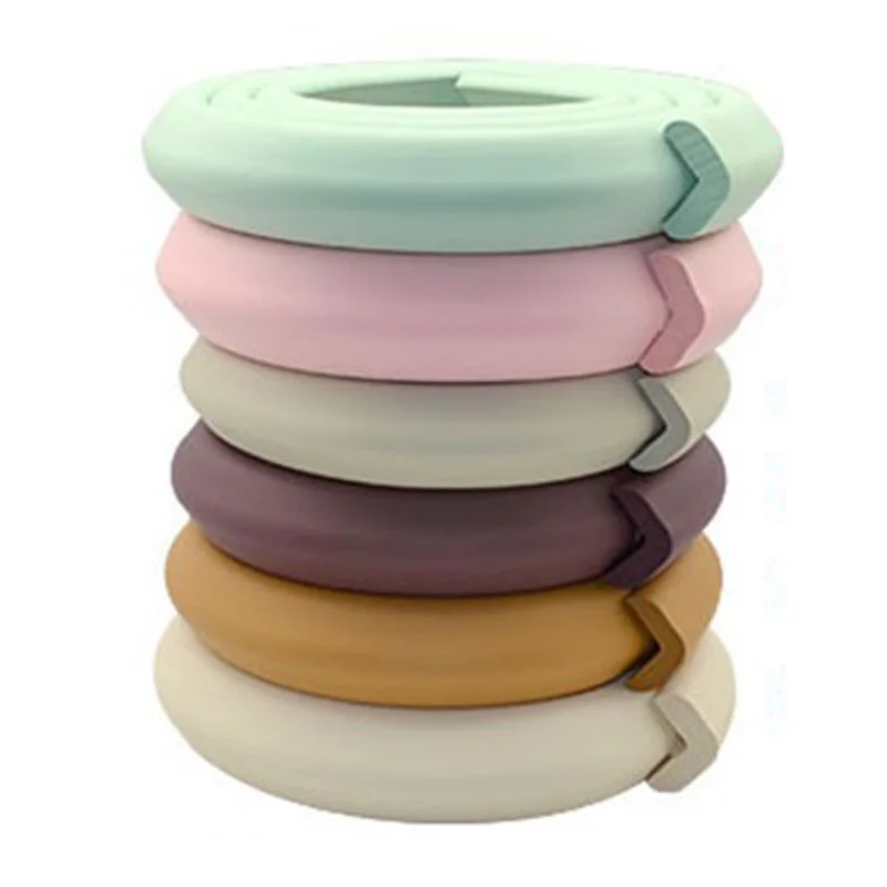 

U-shape 2 M Baby Safety Table Edge Banding Desk Edge Corner Cushion Guard Strip Softener Bumper Protector