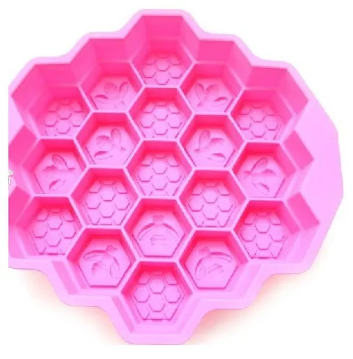 16 Cavity Cake Molds for Kids Silicone Baking Cake Chocolate