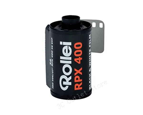 5 рулонов Rollei RPX 400 черно-белая 135 пленка 35 мм 36 exp