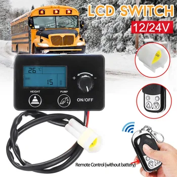

LCD Diesel Heater Controller Remote Control + LCD Monitor Switch Replacement Parts for Car Air Diesel Parking Heater 12V/24V