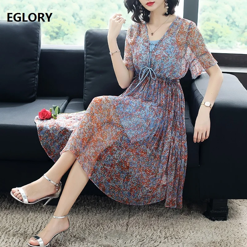 ladies v neck dresses