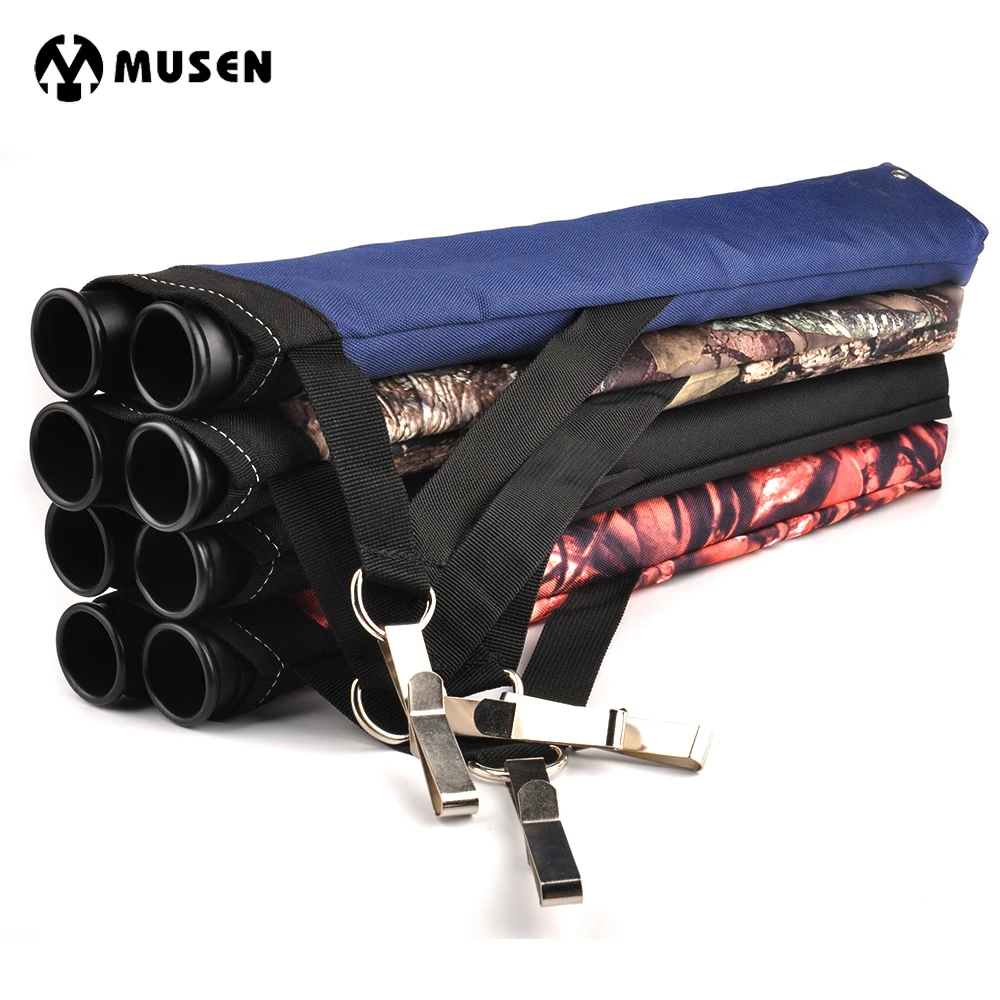 

Arrow Quiver with 45*8.5cm Oxford Cloth Arrow Bag 2 Point Single Shoulder for Archery Hunting Shooting Archery